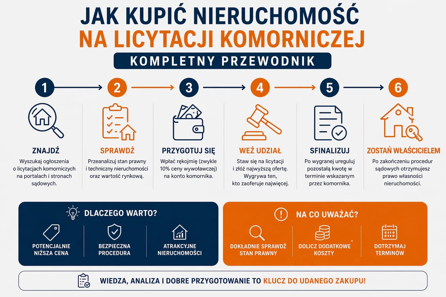 Jak kupić nieruchomość na licytacji komorniczej – kompletny przewodnik